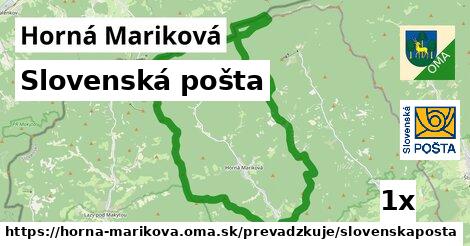 Slovenská pošta, Horná Mariková