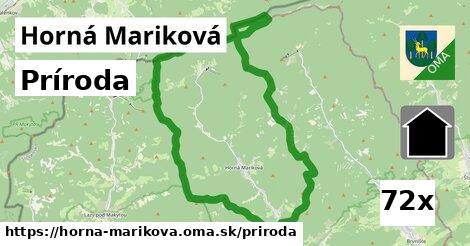 príroda v Horná Mariková