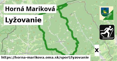 Lyžovanie, Horná Mariková