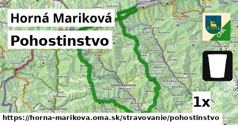 Pohostinstvo, Horná Mariková