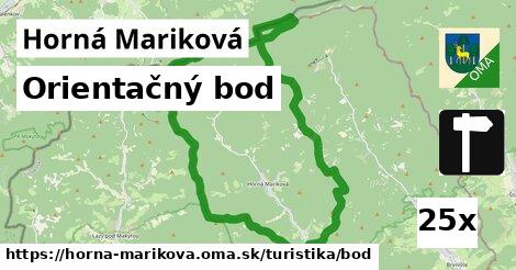 Orientačný bod, Horná Mariková