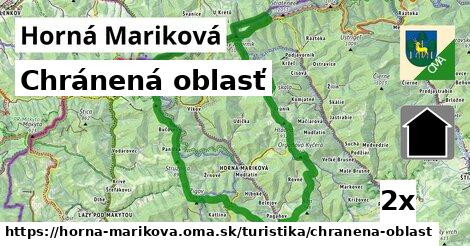 chránená oblasť v Horná Mariková