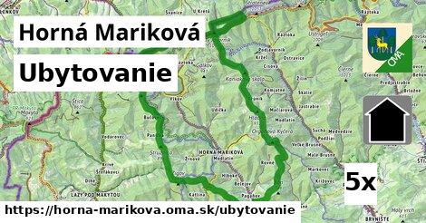 ubytovanie v Horná Mariková