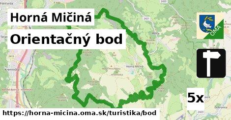 Orientačný bod, Horná Mičiná