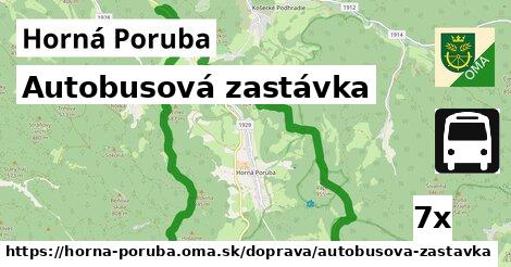 Autobusová zastávka, Horná Poruba