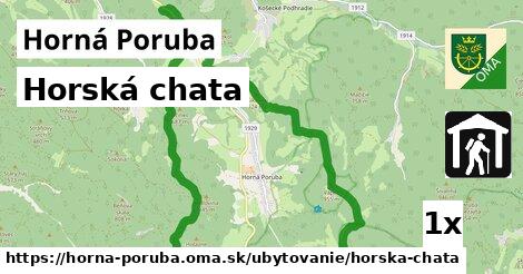 Horská chata, Horná Poruba