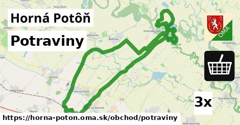 Potraviny, Horná Potôň