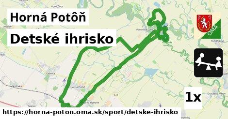 Detské ihrisko, Horná Potôň