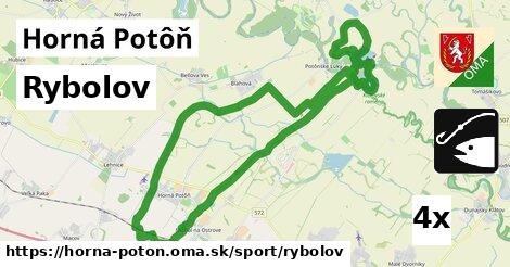 Rybolov, Horná Potôň