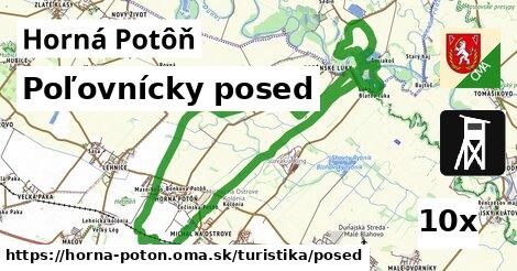 Poľovnícky posed, Horná Potôň