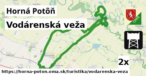 Vodárenská veža, Horná Potôň