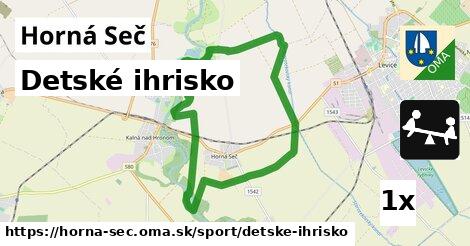 Detské ihrisko, Horná Seč