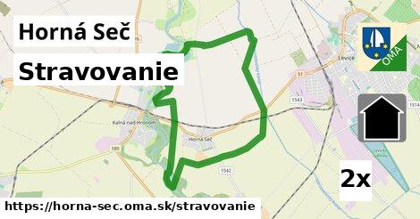 stravovanie v Horná Seč