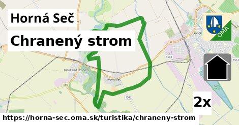 Chranený strom, Horná Seč