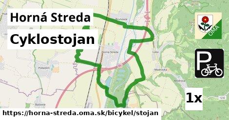 Cyklostojan, Horná Streda