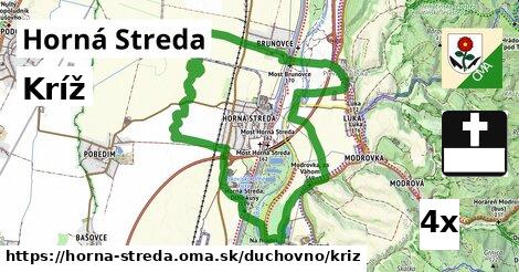 Kríž, Horná Streda