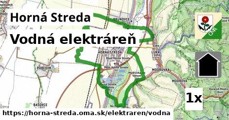 vodná elektráreň v Horná Streda
