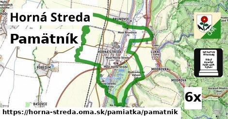 Pamätník, Horná Streda