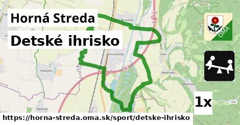 Detské ihrisko, Horná Streda