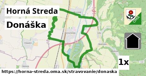 Donáška, Horná Streda