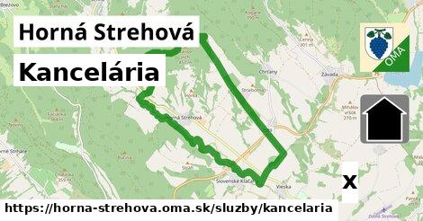 Kancelária, Horná Strehová