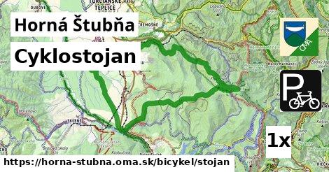 Cyklostojan, Horná Štubňa