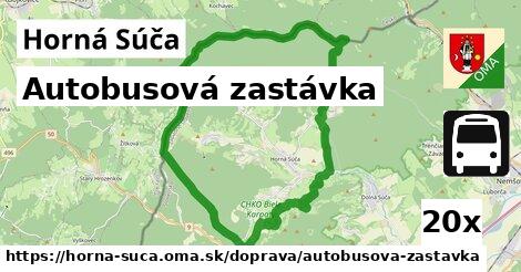 Autobusová zastávka, Horná Súča