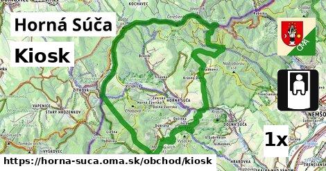 kiosk v Horná Súča