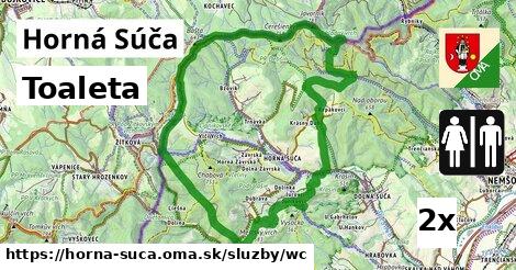 toaleta v Horná Súča