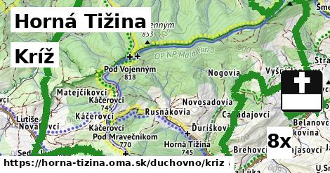 kríž v Horná Tižina