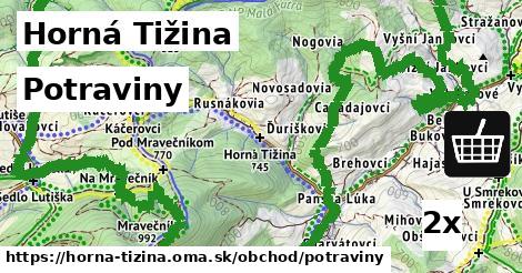 Potraviny, Horná Tižina