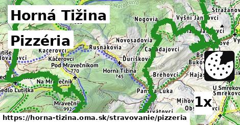 pizzéria v Horná Tižina