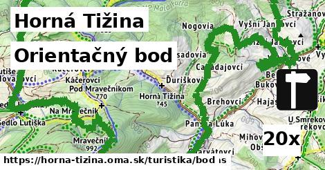 Orientačný bod, Horná Tižina