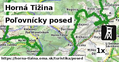 Poľovnícky posed, Horná Tižina