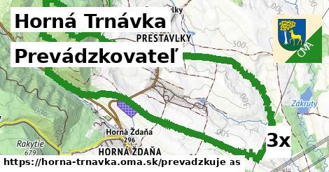 prevádzkovateľ v Horná Trnávka