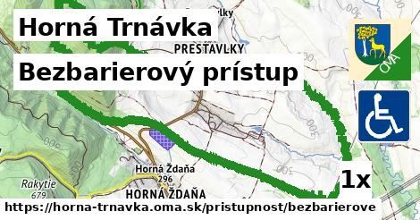 Bezbarierový prístup, Horná Trnávka