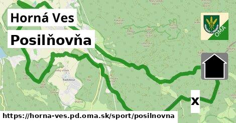 Posilňovňa, Horná Ves, okres PD