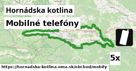 Mobilné telefóny, Hornádska kotlina