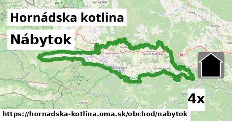 Nábytok, Hornádska kotlina