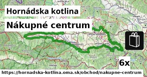 Nákupné centrum, Hornádska kotlina