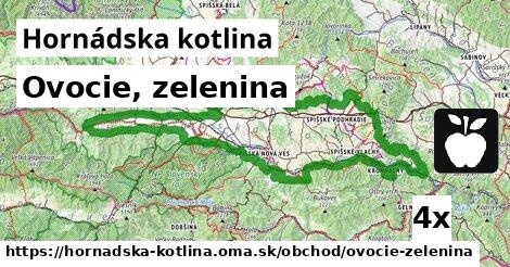 Ovocie, zelenina, Hornádska kotlina