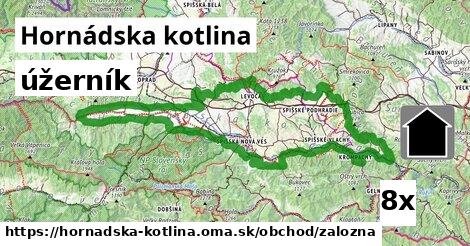 úžerník, Hornádska kotlina