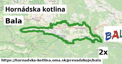 Bala, Hornádska kotlina