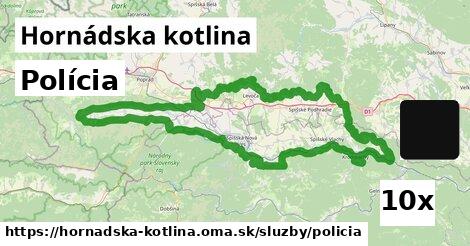 Polícia, Hornádska kotlina