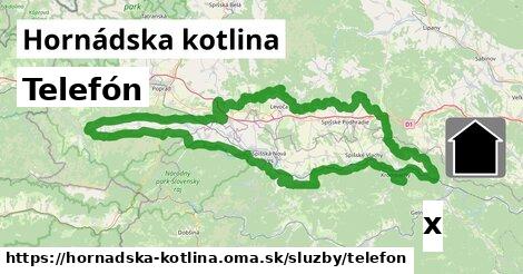 Telefón, Hornádska kotlina