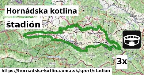 štadión, Hornádska kotlina