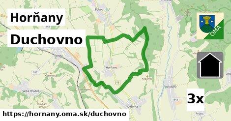 duchovno v Horňany