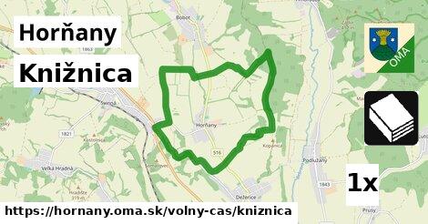 Knižnica, Horňany