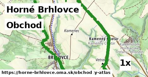 obchod v Horné Brhlovce