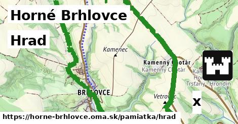 Hrad, Horné Brhlovce